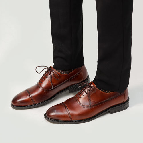 پاخور کفش رسمی مردانه چرمی 861