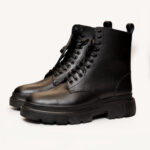 نیم بوت اسپرت مردانه چرمی 2018