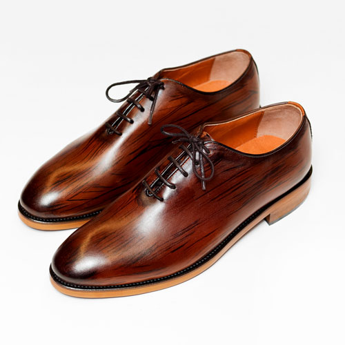 کفش رسمی مردانه چرمی 2061 عسلی