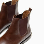 جزییات نیم بوت مردانه چرمی 2039