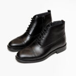نیم بوت رسمی مردانه چرمی 2052