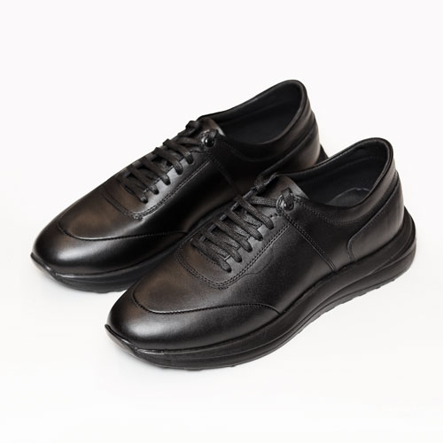 کفش اسپرت مردانه چرمی 2041 مشکی