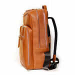 زیپ های کوله پشتی دو زیپ چرمی