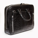 دیزاین کیف اداری دو زیپ چرمی