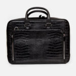 کیف اداری دو زیپ چرمی جنس فلوتر