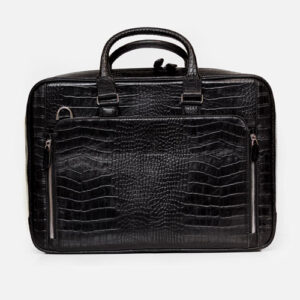 کیف اداری دو زیپ چرمی جنس فلوتر