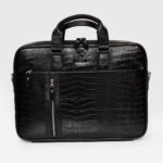 کیف اداری تک زیپ چرمی