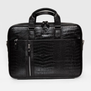 کیف اداری تک زیپ چرمی