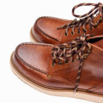 جزییات نیم بوت مردانه چرمی 2093