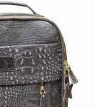 دیزاین کوله پشتی تک زیپ چرمی