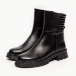 نیم بوت زنانه چرمی 1013