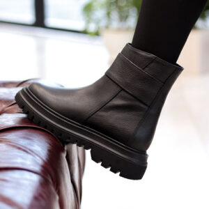 پا خور نیم بوت زنانه چرمی 1014