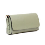 کیف دوشی زنانه چرمی 012 سبز