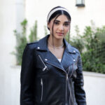 جزییات کت زنانه چرم کوتاه مدل آنجل