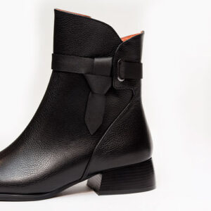 دیزاین نیم بوت زنانه چرمی 1012