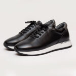 کفش اسپرت زنانه چرمی 1028 مشکی