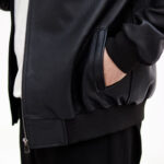 جزییات کاپشن چرم مردانه مدل رهام