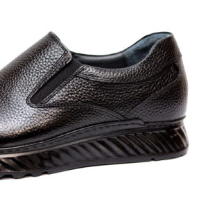 کفش طبی مردانه چرمی 2098 مشکی