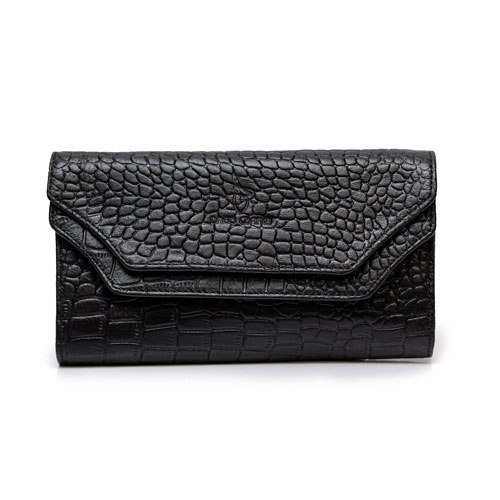 Leather wallet 5 unisex کیف پول چرمی 5 کروکو
