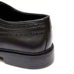 پاشنه کفش رسمی مردانه چرمی 2101 مشکی