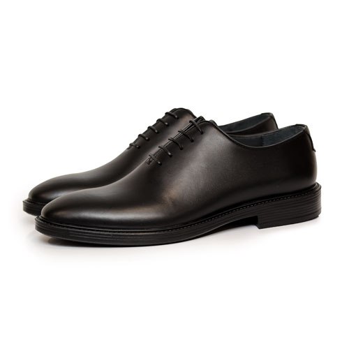 Men leather office shoes 2076 کفش اداری مردانه چرمی ۲۰۷۶ مشکی