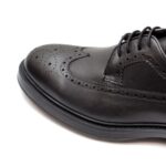 دیتیل کفش رسمی مردانه چرمی 2101 مشکی