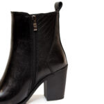 پاشنه‌ی نیم‌بوت زنانه چرمی 1107