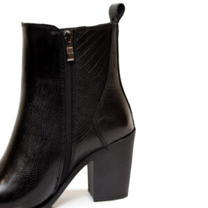 پاشنه‌ی نیم‌بوت زنانه چرمی 1107