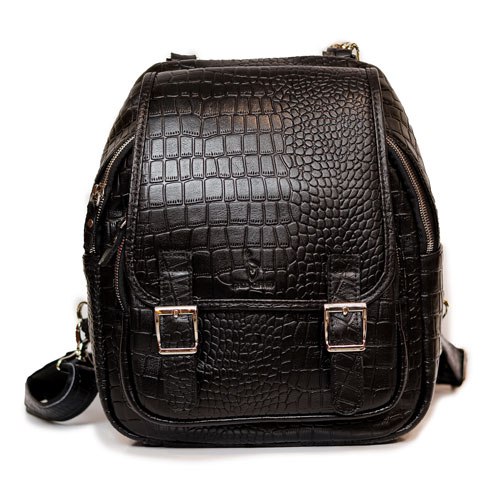 Women's leather backpack 009 کولهپشتی زنانه چرمی 009 کروکو