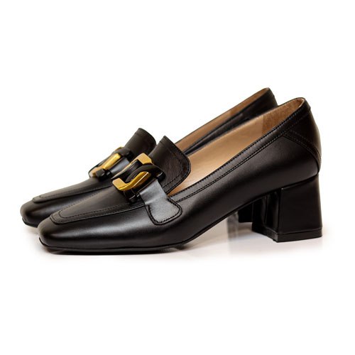 women-leather-dress-shoes-1130 cover کفش مجلسی زنانه چرمی 1130 مشکی